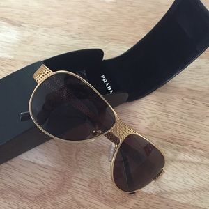 PRADA aviator sunglasses